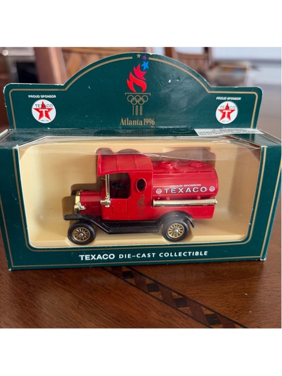 Lledo Other - Lledo Die-Cast Texaco Atlanta 1996 Olympic Tanker Truck Red Black Large